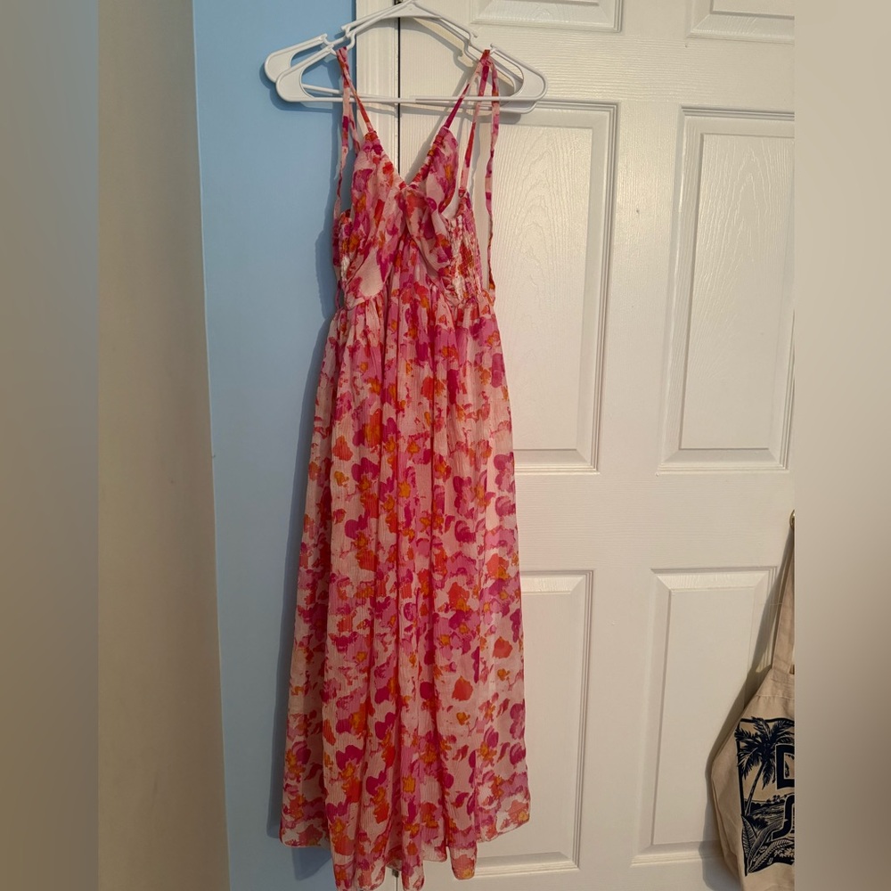 Floral maxi dress!!